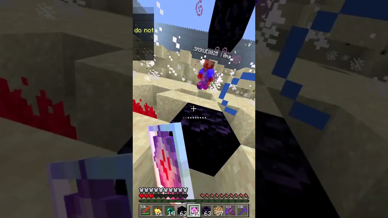 Arcadia crystal pvp clip #minecraftserver #mcpe #arcadia #mcbe #minecraft #pvp