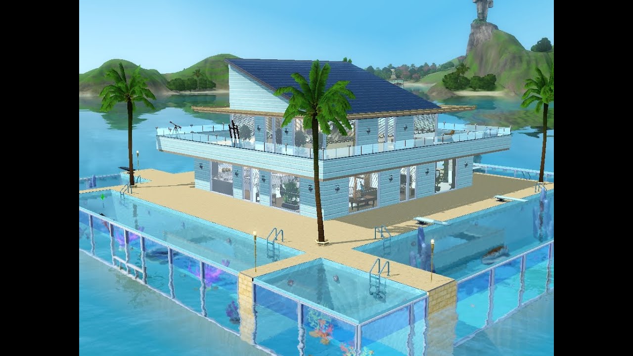 Sims 3 - Haus bauen - Let's build - Das Haus der Meeresforscherin