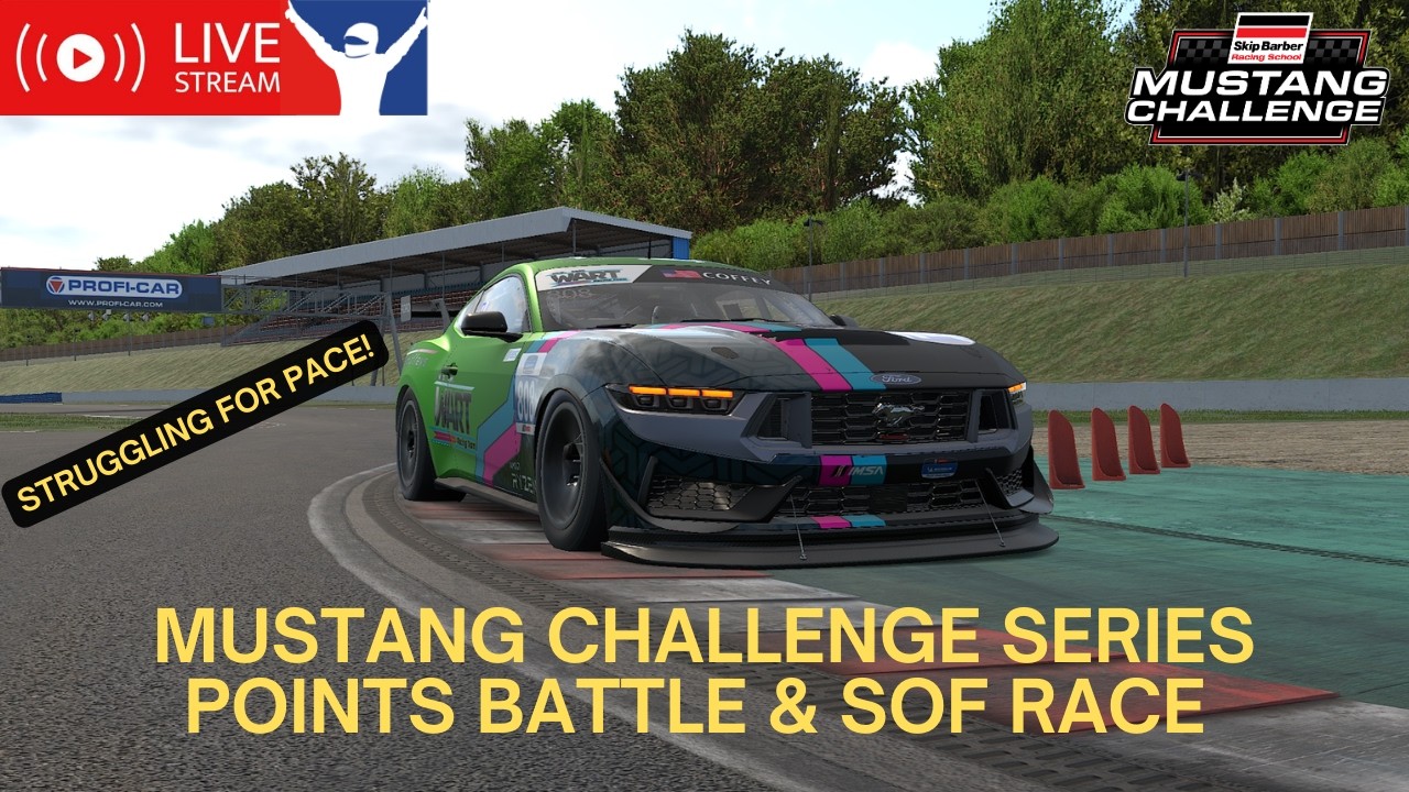 iRacing Ford Mustang Challenge at Oschersleben!