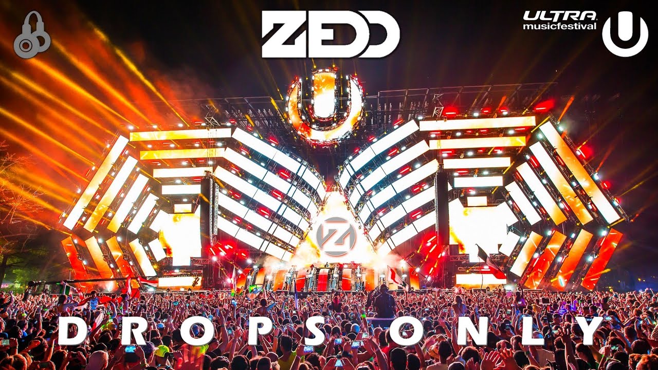 [Drops Only] 🔥ZEDD - Ultra Music Festival Miami 2016 | Re-Post