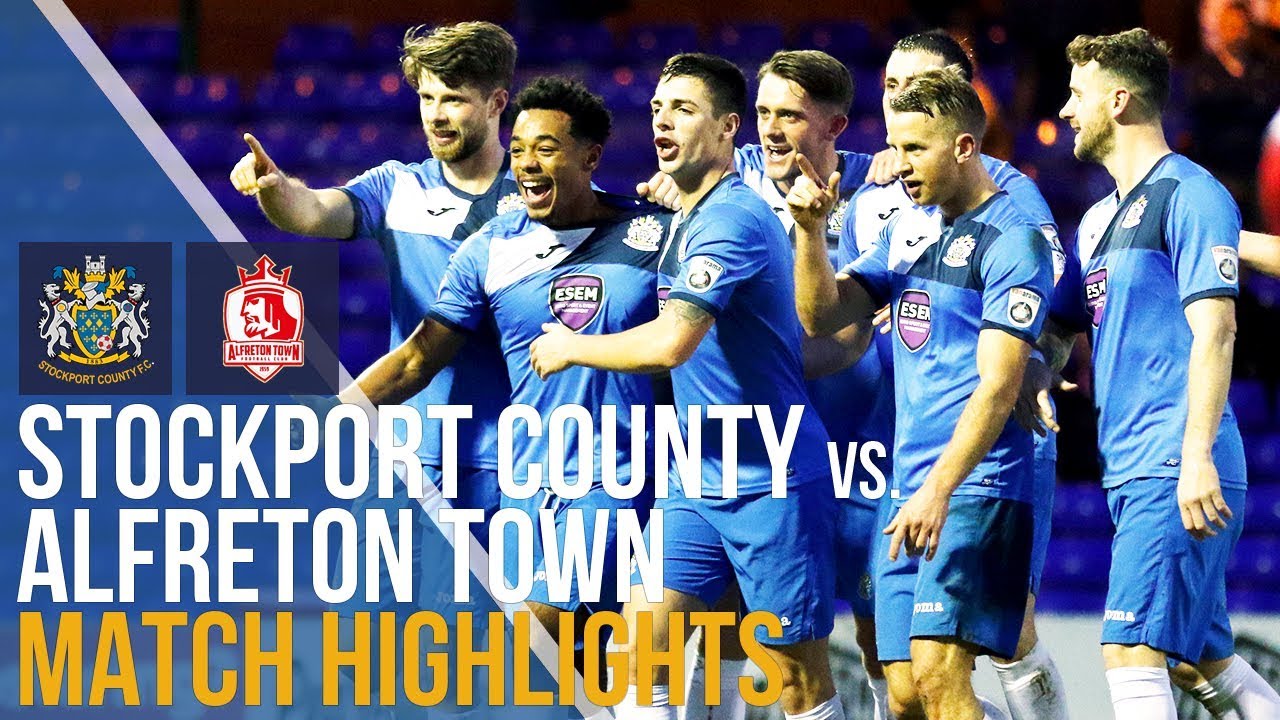 Stockport County Vs Alfreton Town - Match Highlights - 26.12.17