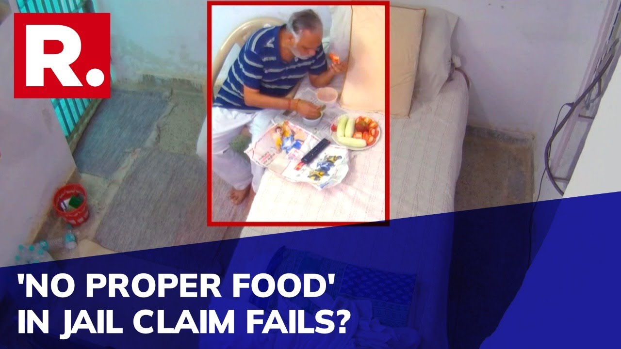 AAP Minister Satyendar Jain Seen Eating Fruits And Dry Fruits In New Jail Video Expos&eacute;