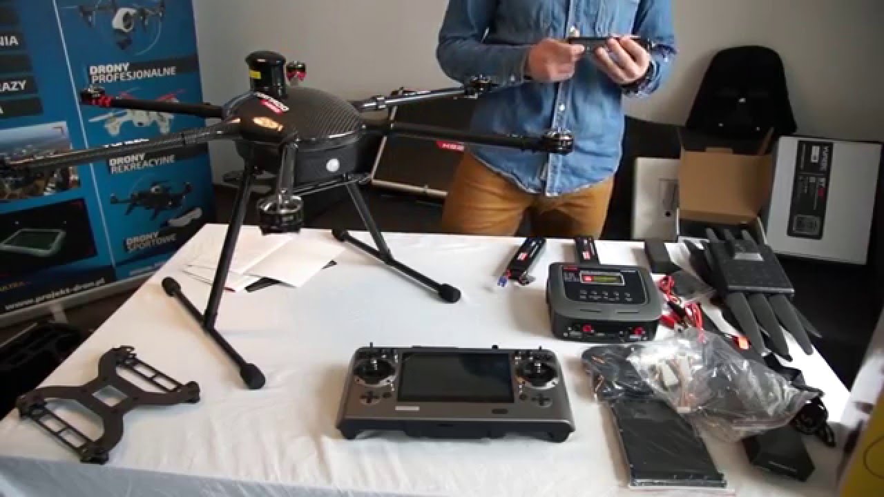 Yuneec Tornado H920 V18 [unboxing] - otwarcie zestawu