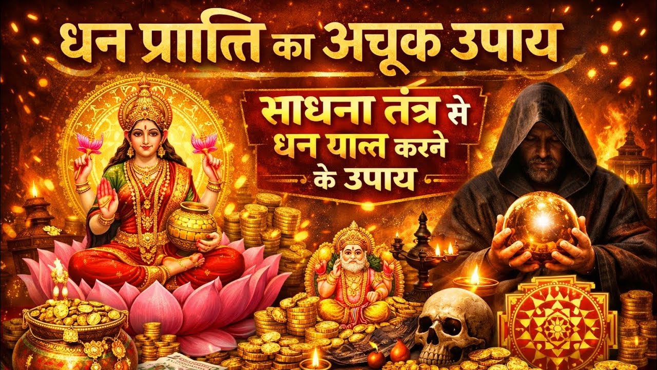 धन प्राप्ति का अचूक उपाय | साधना तंत्र से धन प्राप्ति के रहस्यमय उपाय | Tantra Mantra Yantra
