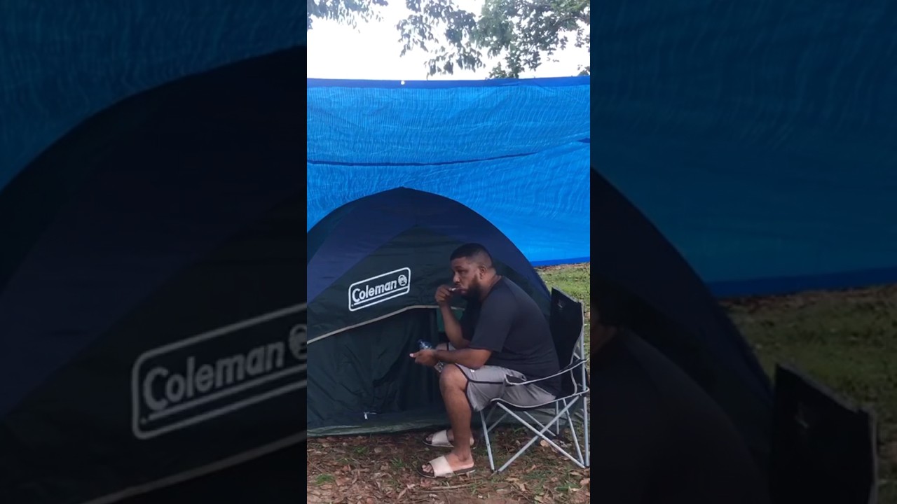 Solo camping asmr #camp #acampamento #campingindonesia #backpacking
