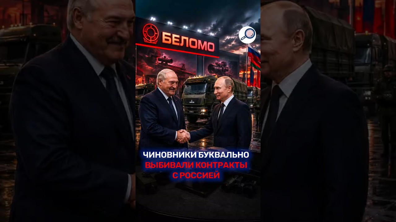 КАК БЕЛАРУСКИЕ ПРЕДПРИЯТИЯ ИСКАЛИ ВОЕННЫЕ КОНТРАКТЫ В РФ / BELPOL Shorts #лукашенко #украина #путин