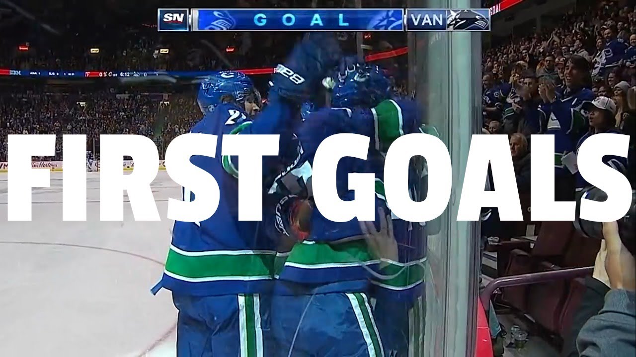 All Vancouver Canucks Roster's First NHL Goals