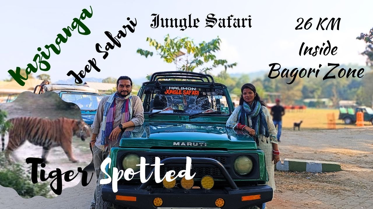 Kaziranga Jeep Safari | Jeep Safari TIGER SPOTTED | Jeep  Safari Cost | Rates & Timing -Full Details