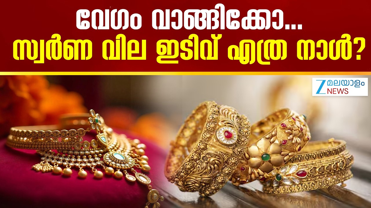 Gold, Silver Rate Today | വേഗം വാങ്ങിക്കോ...സ്വർണ വില ഇടിവ് എത്ര നാൾ ?