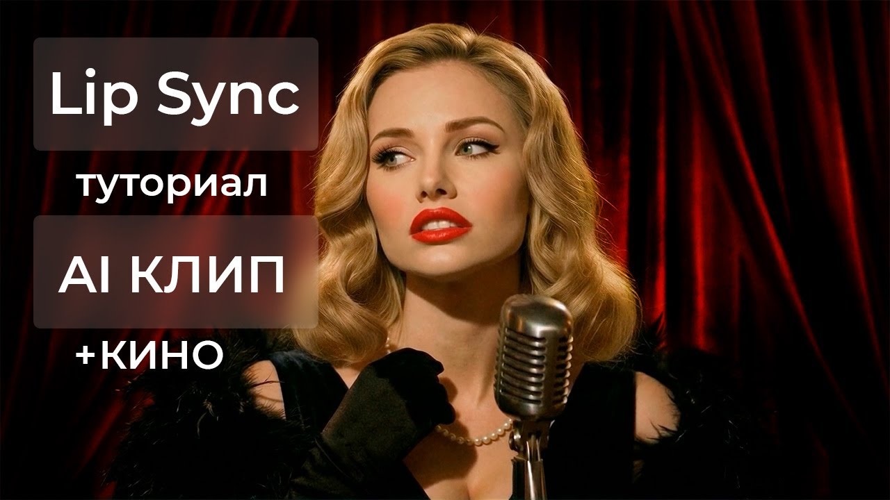 Как Сделать Живой Лип Синк для ИИ Клипа