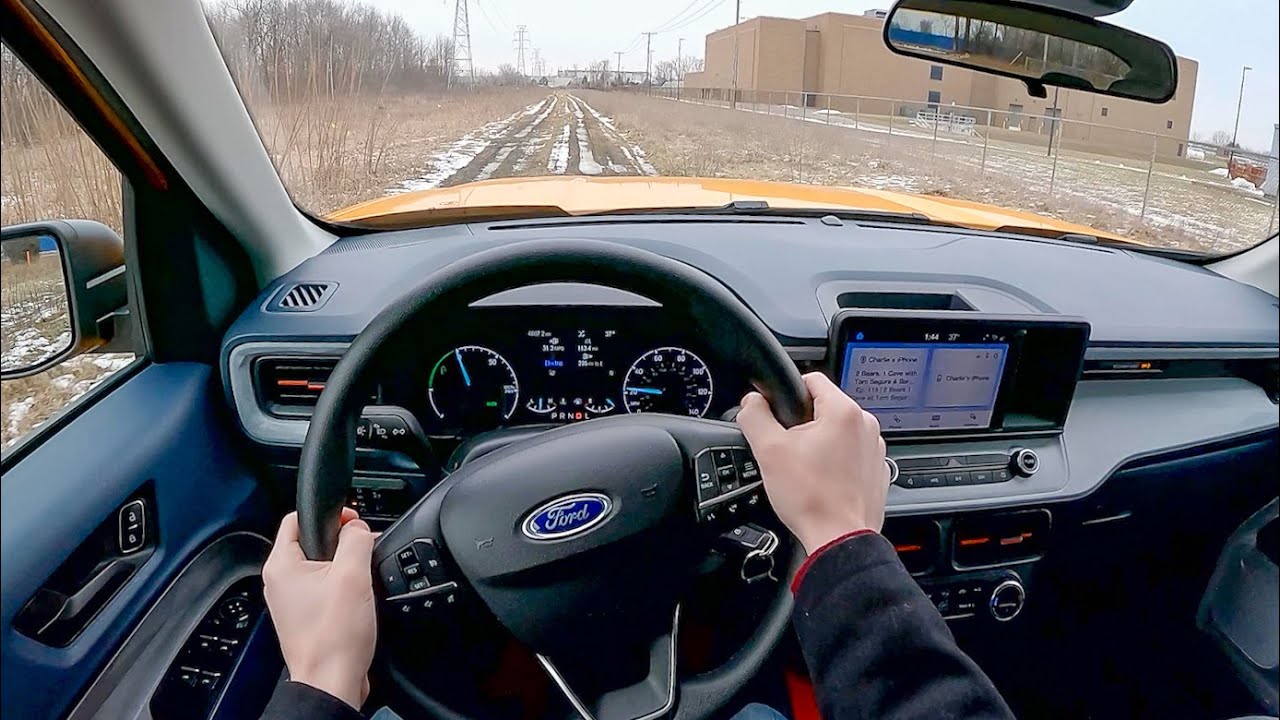 2022 Ford Maverick Hybrid XLT - POV Test Drive (Binaural Audio)