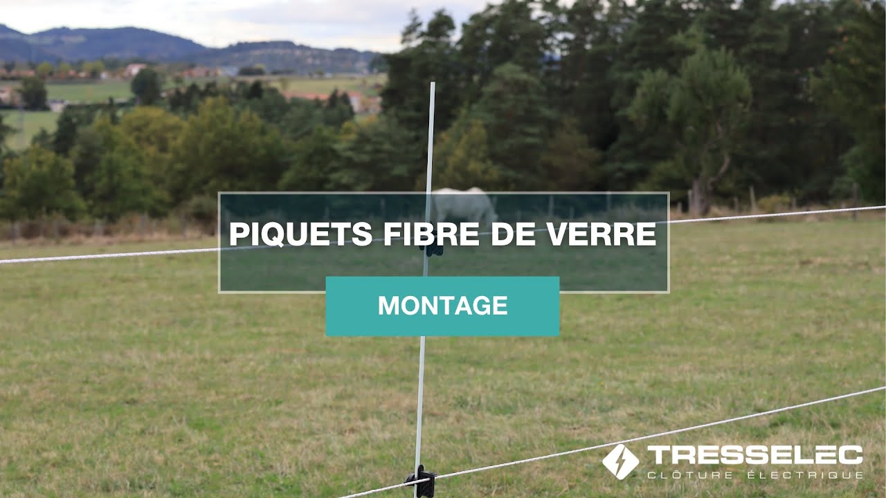 TRESSELEC - Piquet fibre de verre