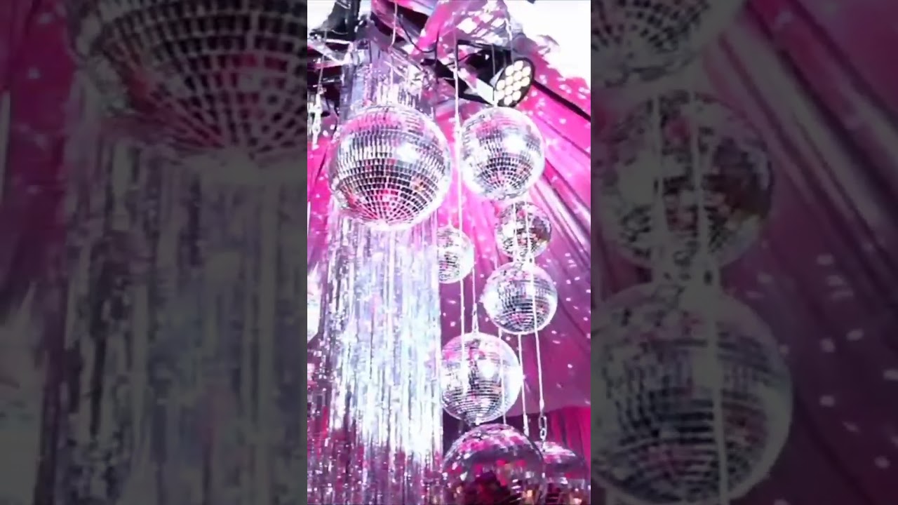Hanging Crystal Balls // Hanging ball's for Event Decoration  // Best event decor ideas with hanging