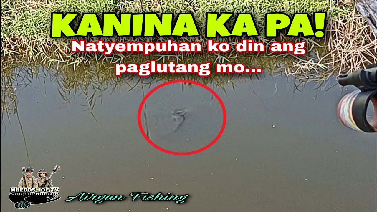 MALAKING DALAG NATYEMPUHAN DIN KITA/AIRGUN FISHING/MHEDDS JOE TV/VLOG#335