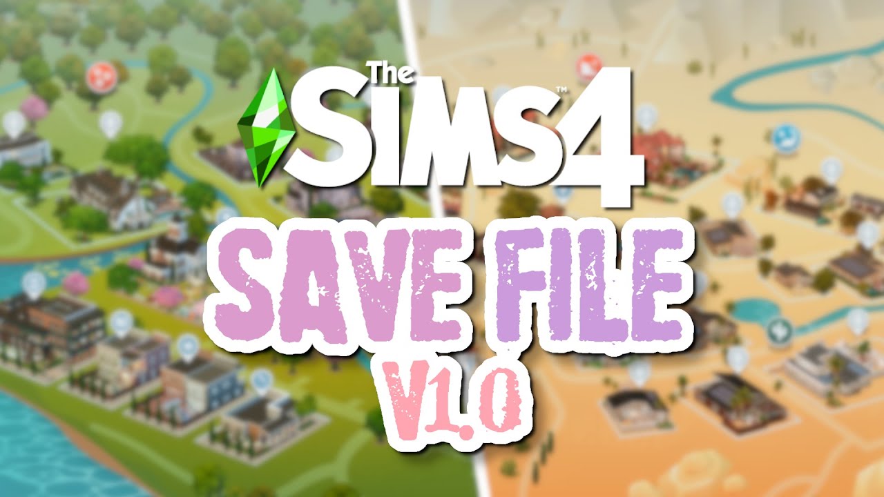 I rebuilt EVERY WORLD 🌍 in The Sims 4...kinda || My NEW Save File V1.0 Overview