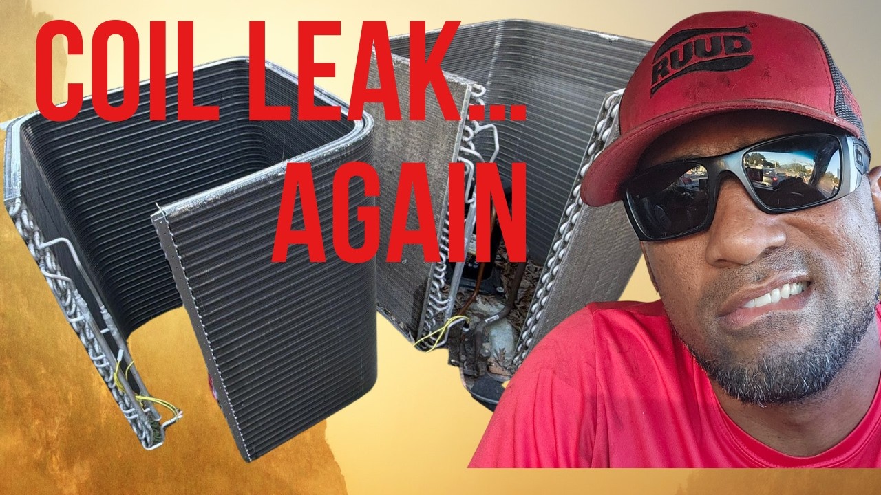 Real HVAC Service Call – Lennox Condenser Coil Leak