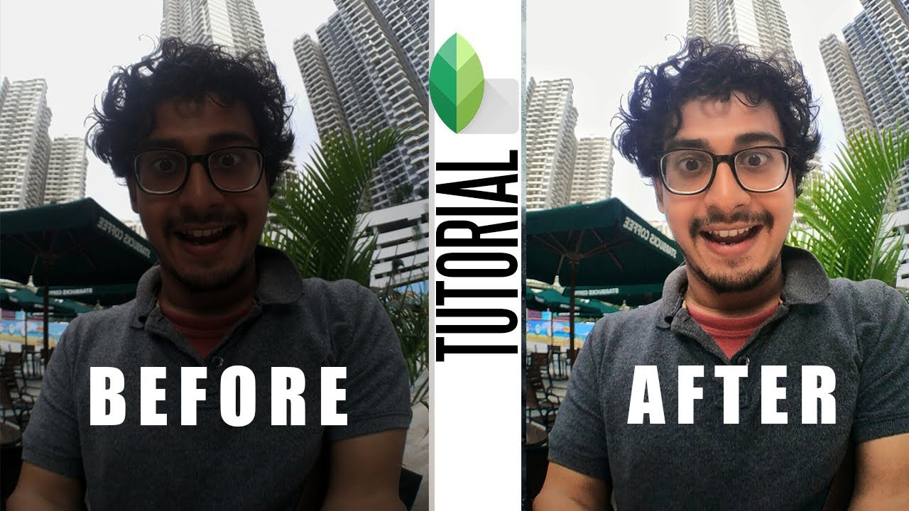 SUPER USEFUL SNAPSEED TRICK | HOW TO BRIGHTEN FACE WITHOUT AFFECTING THE BACKGROUND