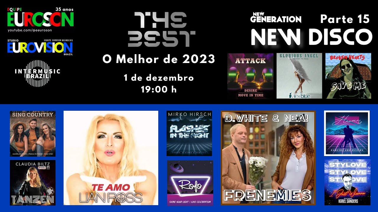 LG - EUROson - NEW DISCO 15 - 01/12/2023 - 19:00 h #eurodisco #italodisco #disco