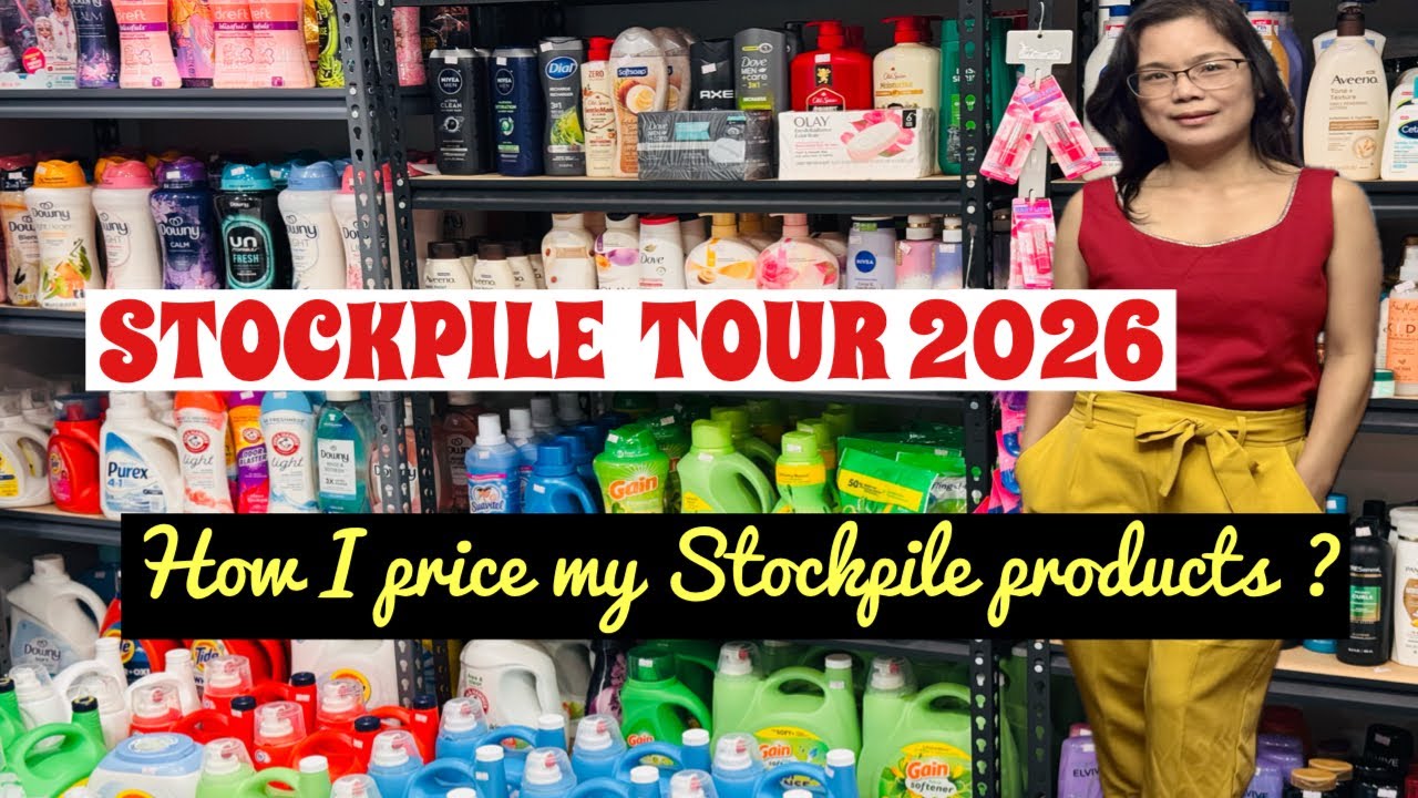 STOCKPILE COUPONING TOUR 2026 * HOW I PRICE MY STOCKPILE PRODUCTS ?