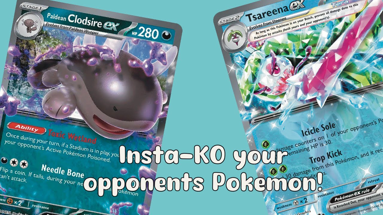Insta-KO Your Opponents Pokemon With Tsareena ex! PTCGL Gameplay #3