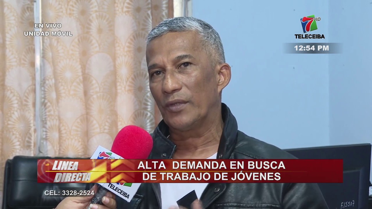 Alta demanda en busca de trabajo de jóvenes en La Ceiba