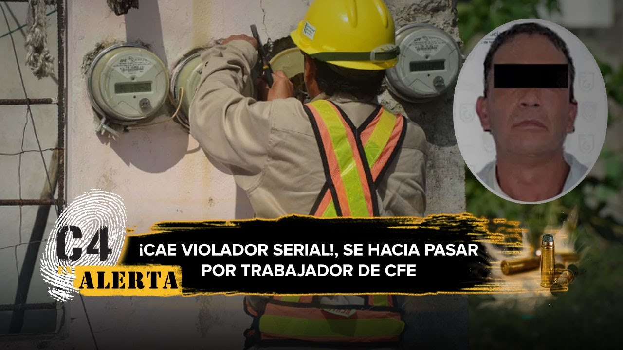 En CdMx, cae presunto violador serial; entraba a casa de sus víctimas con credencial falsa de CFE