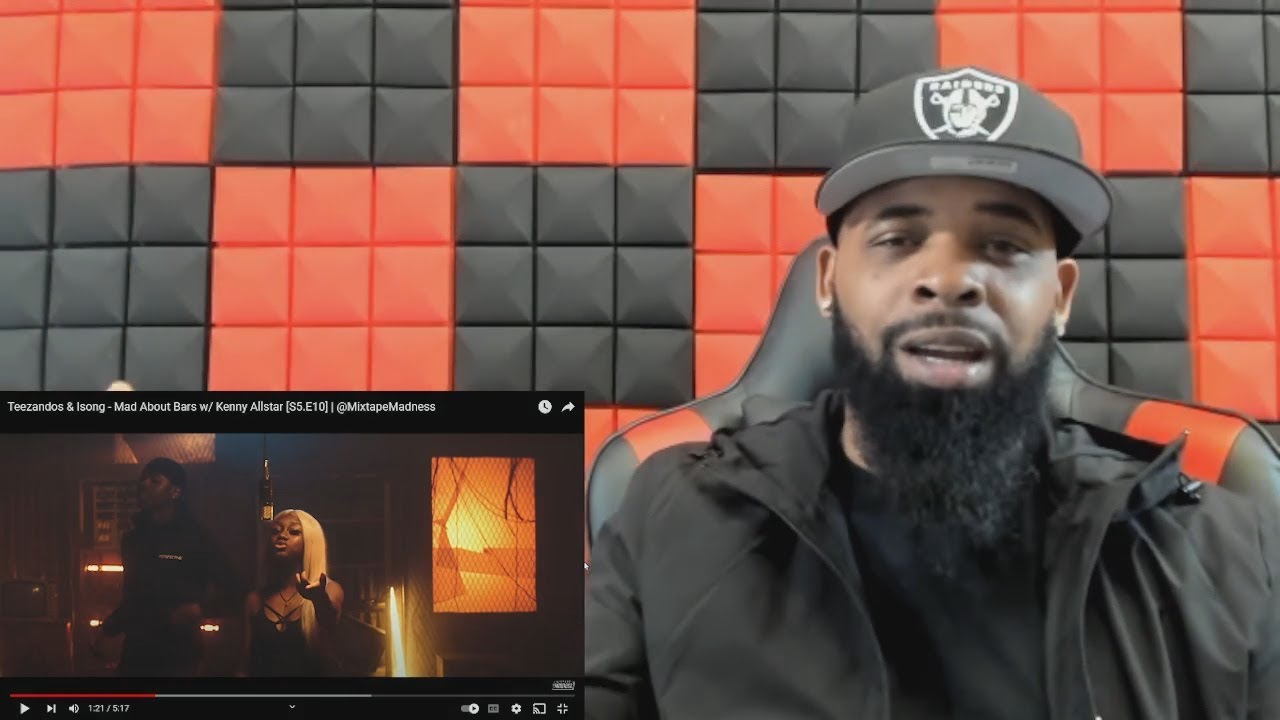 AMERICAN RAPPER REACTS TO Teezandos & Isong - Mad About Bars w/ Kenny Allstar @MixtapeMadness