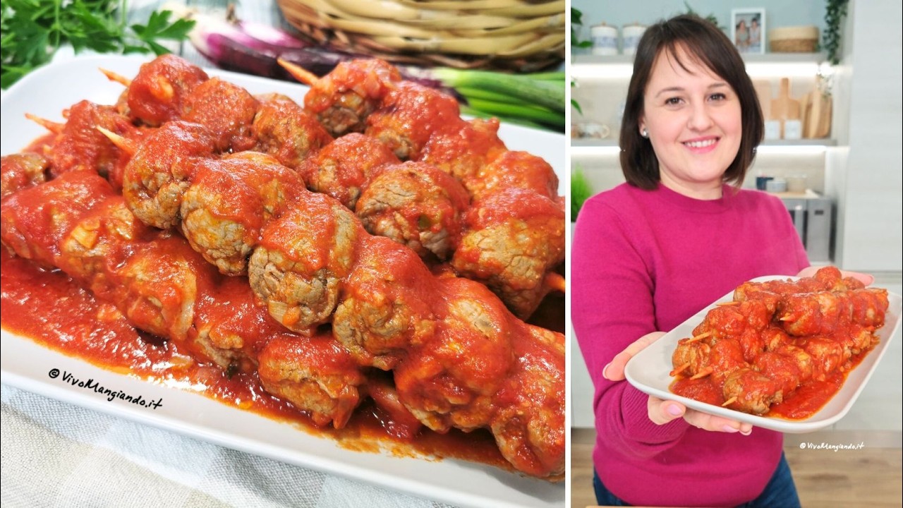 Braciole messinesi al sugo, il piatto della domenica