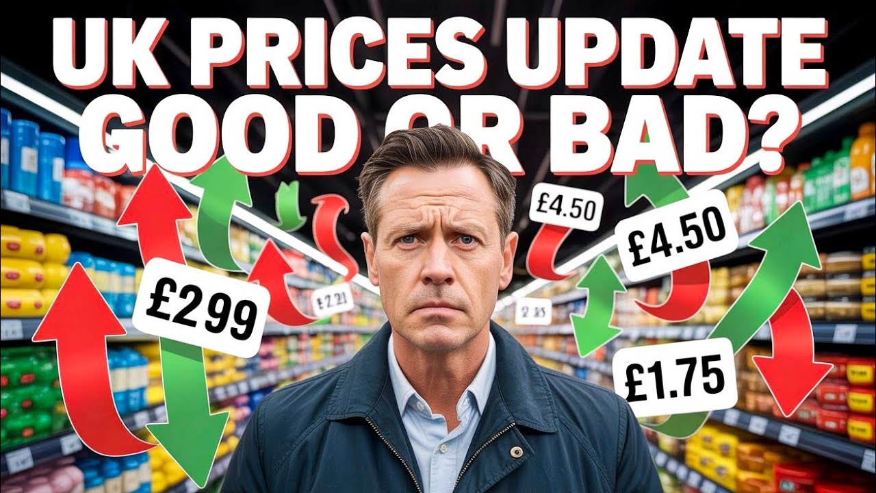 UK Cost of Living Update 2026 🇬🇧 Prices Falling or Rising Again?