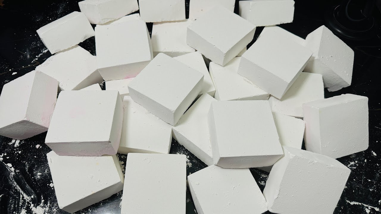 CC Plain Chalk ASMR Crush | Satisfying Powdery Chalk Reform 
