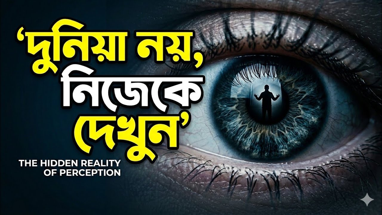  দুনিয়া নয়, নিজেকে চিনুন: The Science of Perception 