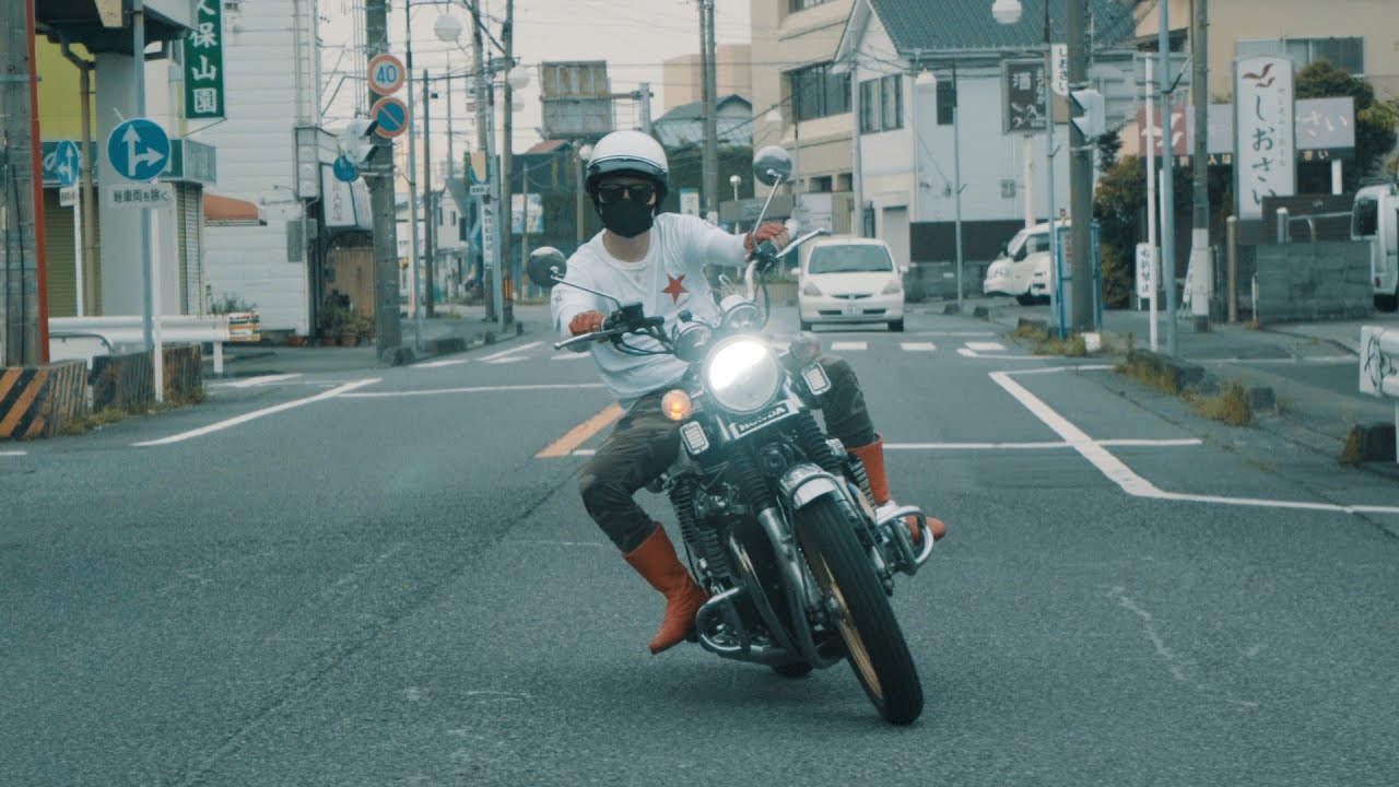 【ショート・バージョン】早朝の焼津をCB750Four、ヨンフォア、Mach、Zで走る