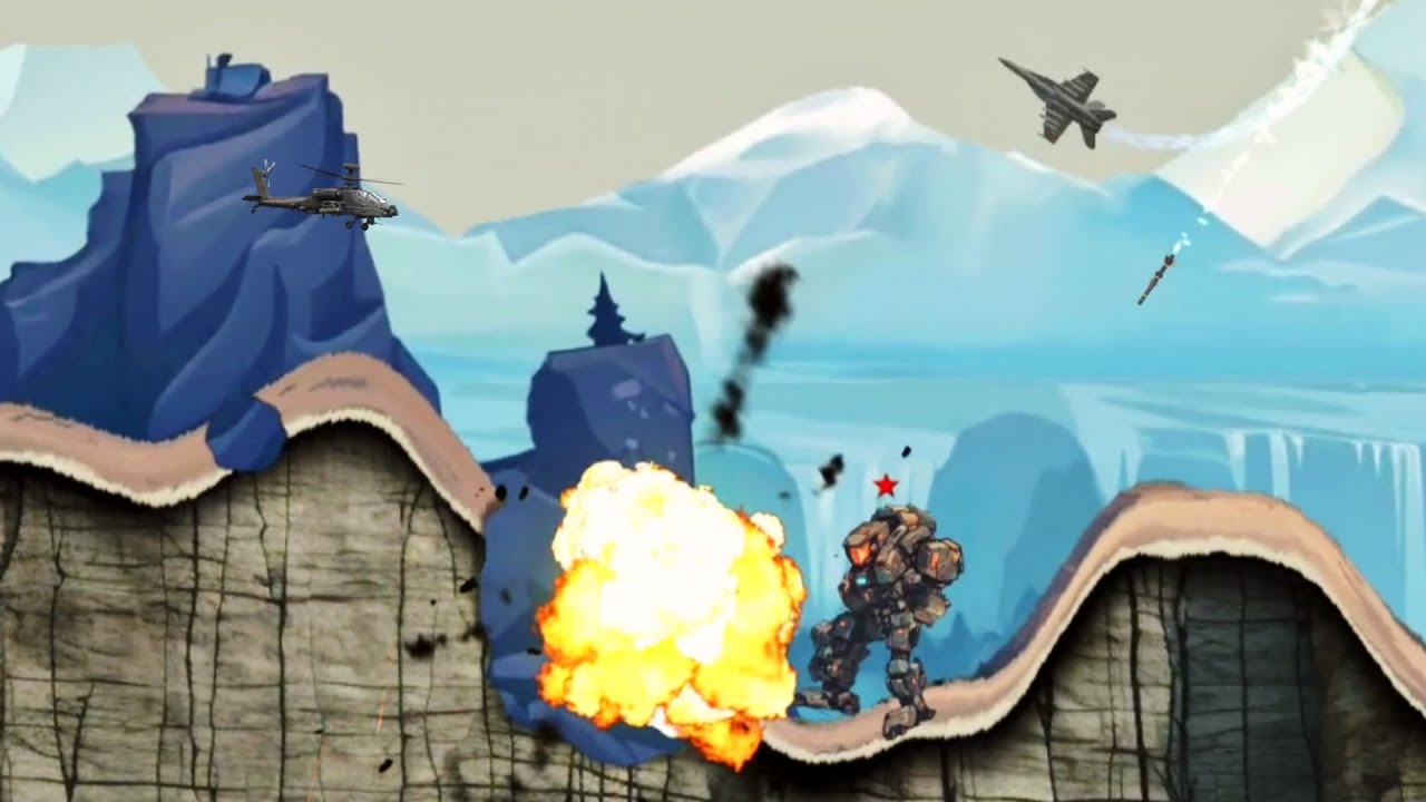 BOSS Carpet bombing 3 Play the story Best game for Android | Walkthrough gameplay
