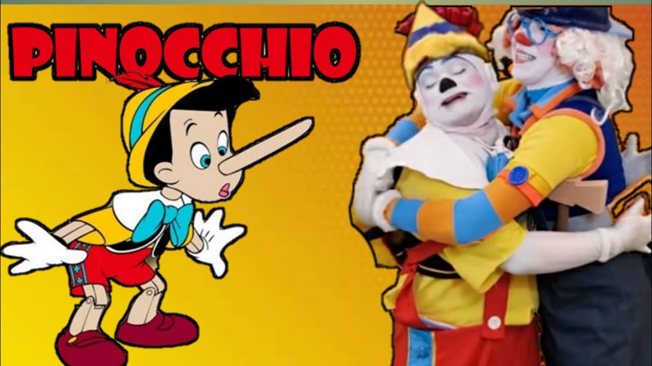 PINÓQUIO Turma da Pakaraka finge e brinca com a Historia do Pinocchio o mentiroso | Pakaraka