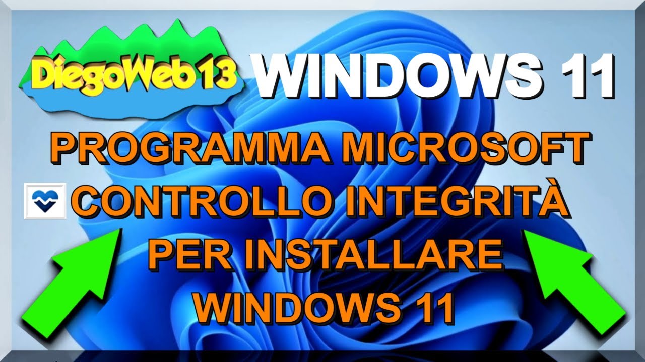 Nuovo programma Microsoft CONTROLLO INTEGRIT&Agrave; per Windows 11 (PC Health) (ITA)⚠️