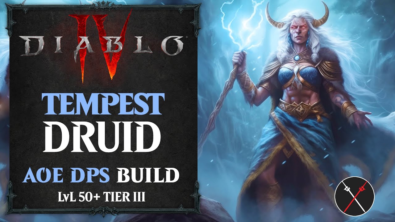 Diablo 4 Druid Storm Build - Lightning Storm Endgame Build (Level 50+)