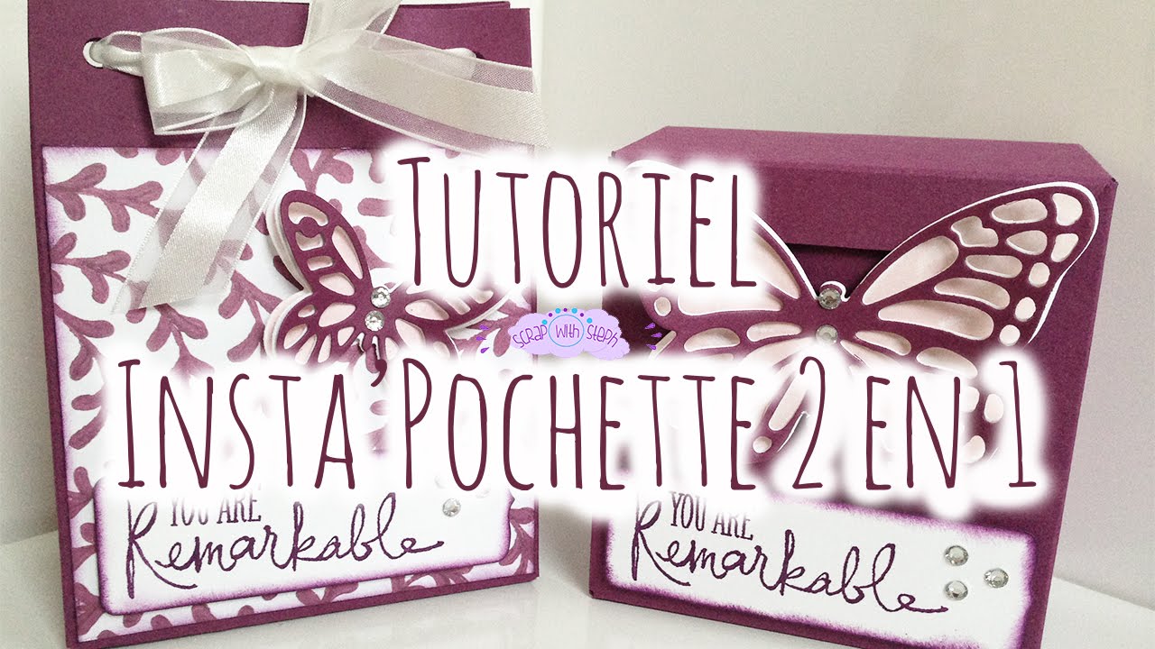 [Tutoriel n°2] : Insta'Pochette ❀ | Scrap with Steph