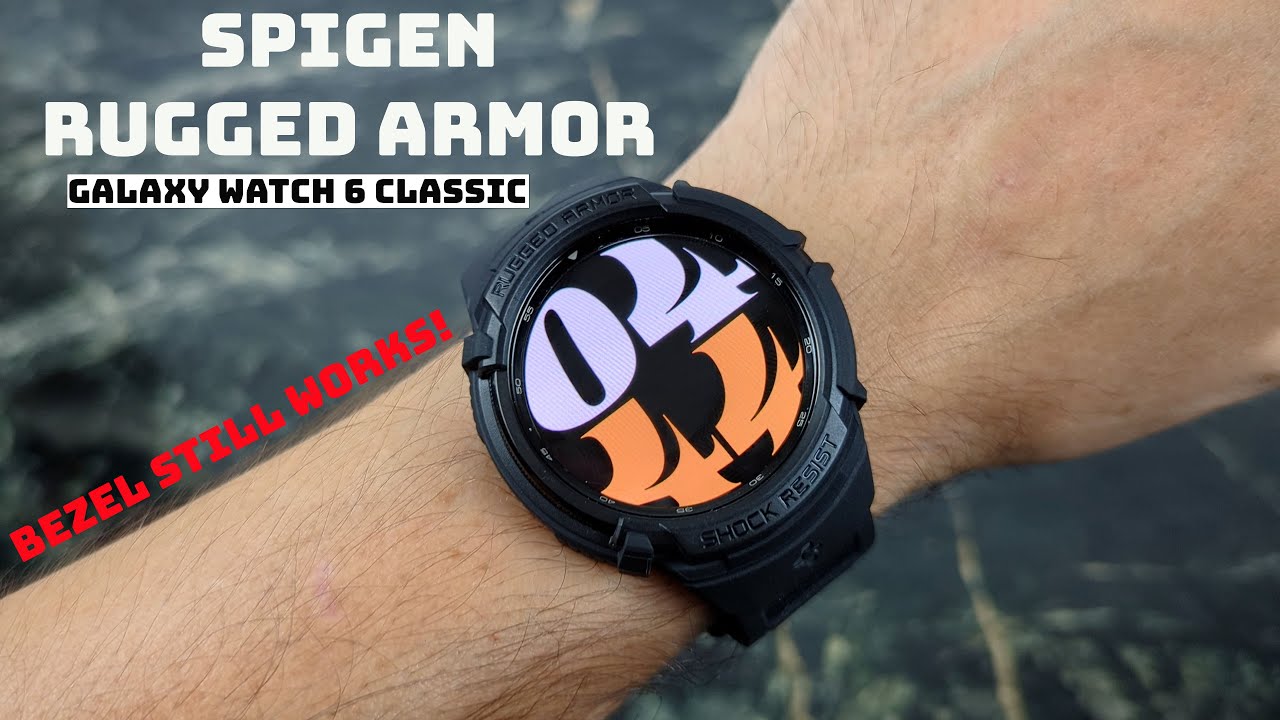 Samsung Galaxy Watch 6 Classic : Band and Protector in one!