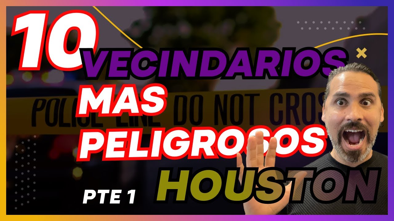 10 Lugares donde NO vivir en Houston TX 🚫🙅🏻‍♂️(Barrios mas peligrosos) ☠️ part 1