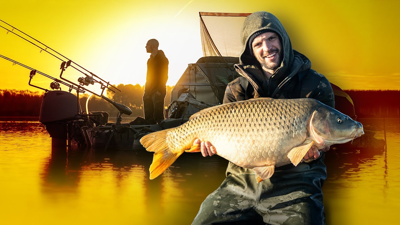 Avventura sul FIUME PO! 🎣 Carpfishing ESTREMO dalla barca! 🚤🌊