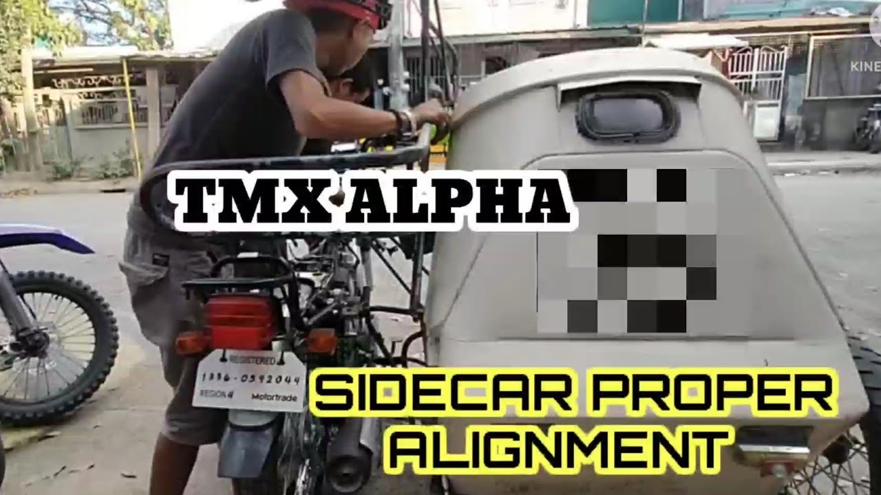 HONDA TMX ALPHA SIDECAR (PROPER ALIGNMENT)