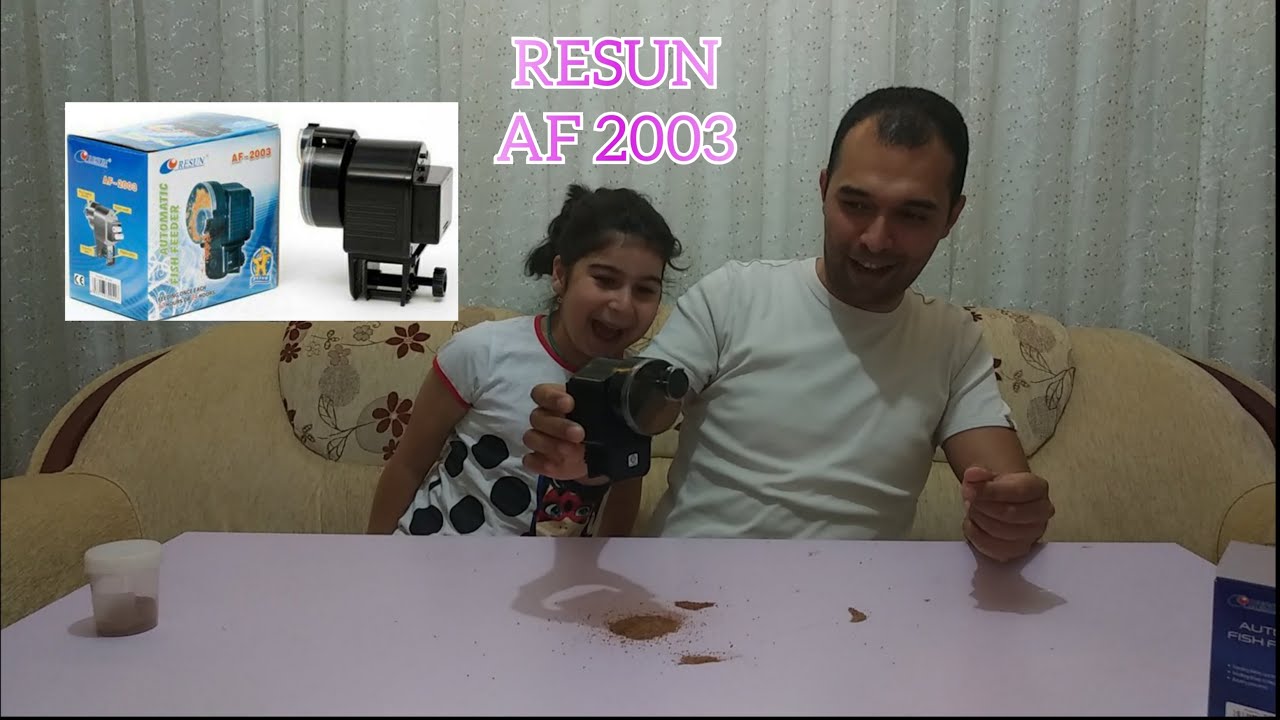 RESUN AF 2003 OTOMATİK YEM MAKİNESİ --- TEST EDİYORUZ ---