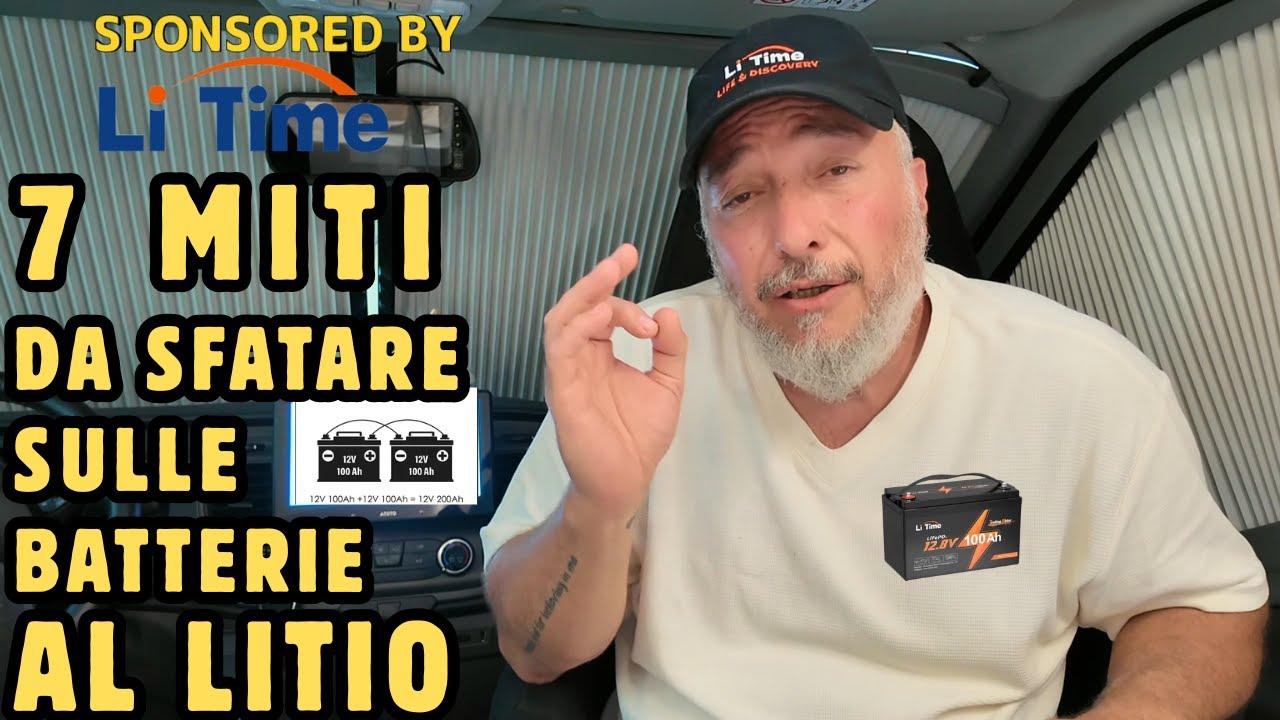 7 miti da sfatare sulle batterie al litio per camper | Li Time