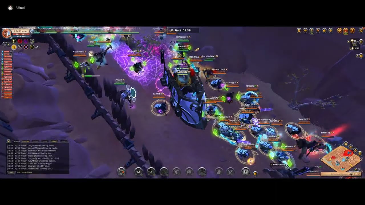 Zone(89) vs JKL(78)| Roving Bastion BM | Albion Online East