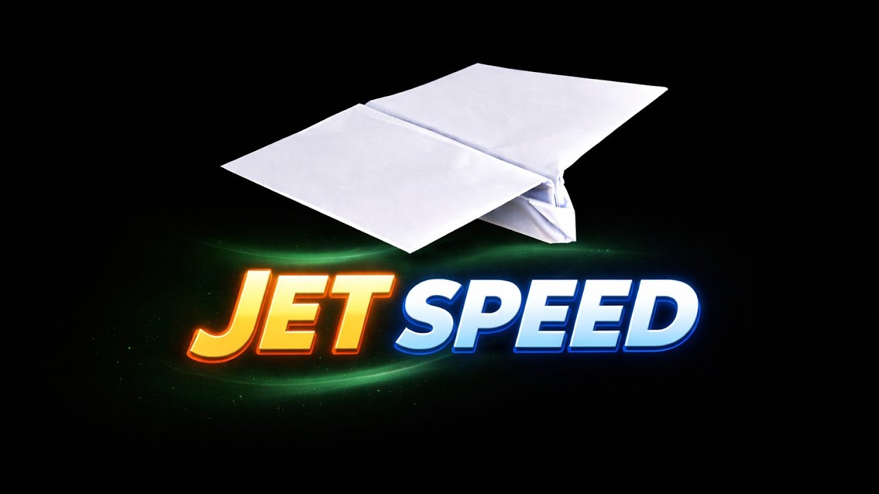 Jet Speed Paper Plane ✈️ | World’s Fastest Paper Airplane Ever!