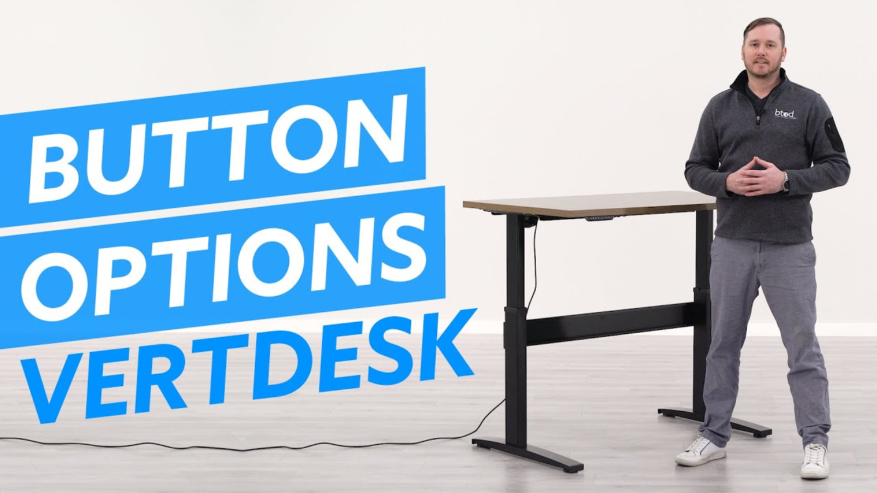 A Closer Look: BTOD VertDesk v3 Standing Desk Button Options
