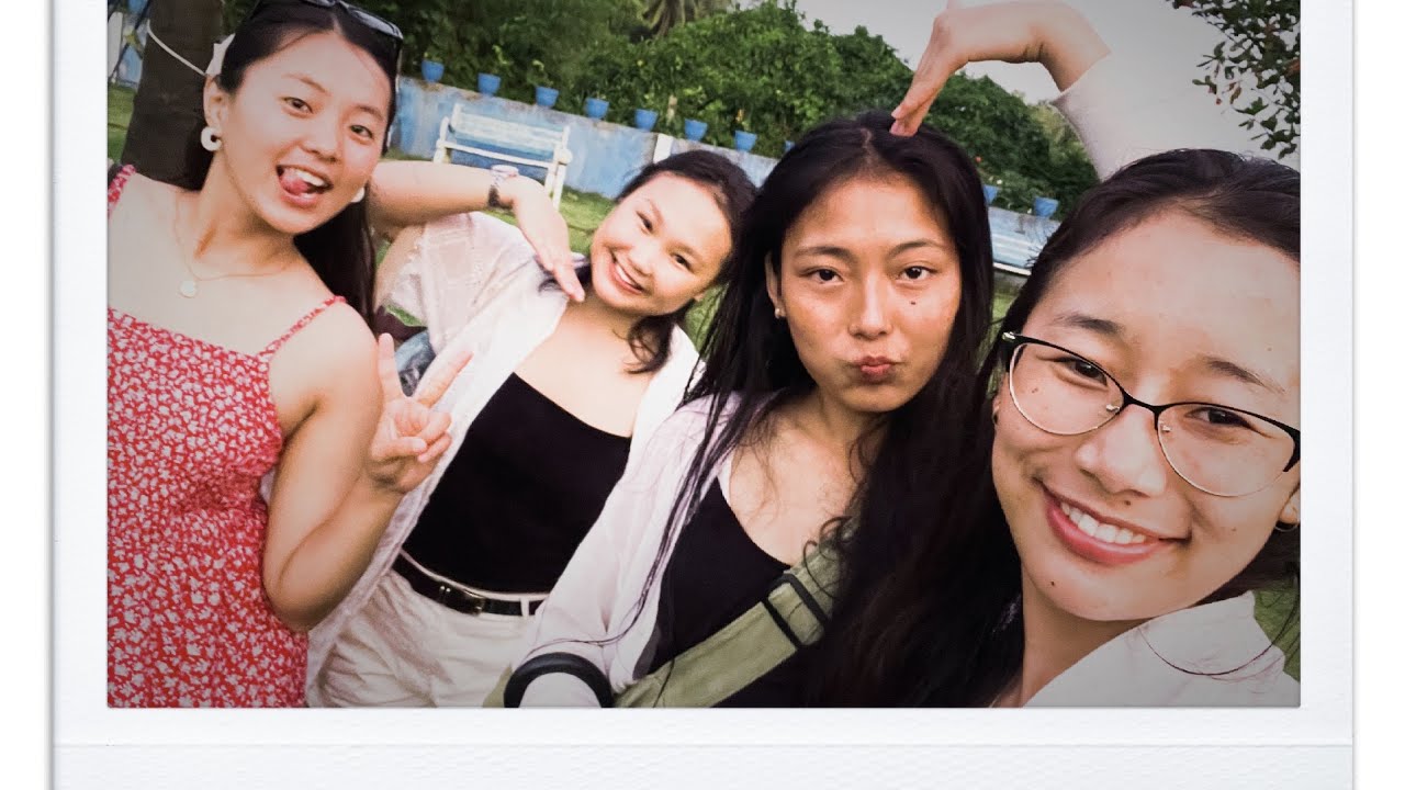 Beach day 🏖️fun day at kapu #tibetanvlogger #collegelife #friends 