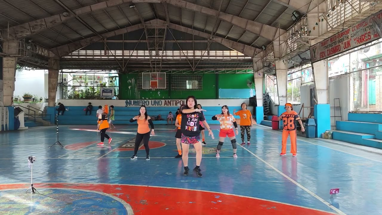 DANCE FITNESS LICENSE PX GINA STA CRUZ COVER COURT ENA'S WARRIOR LADIES ANTIPOLO CITY 