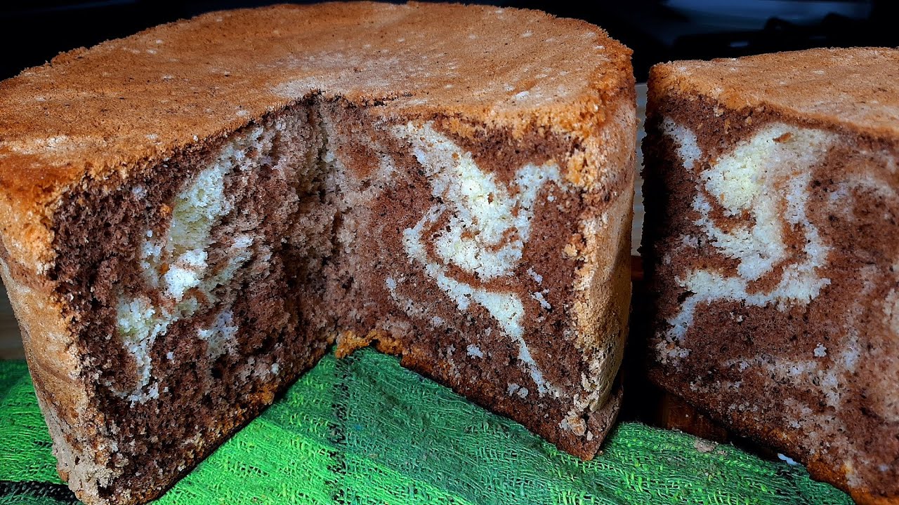 Biscocho 4 ingredientes marmoleado