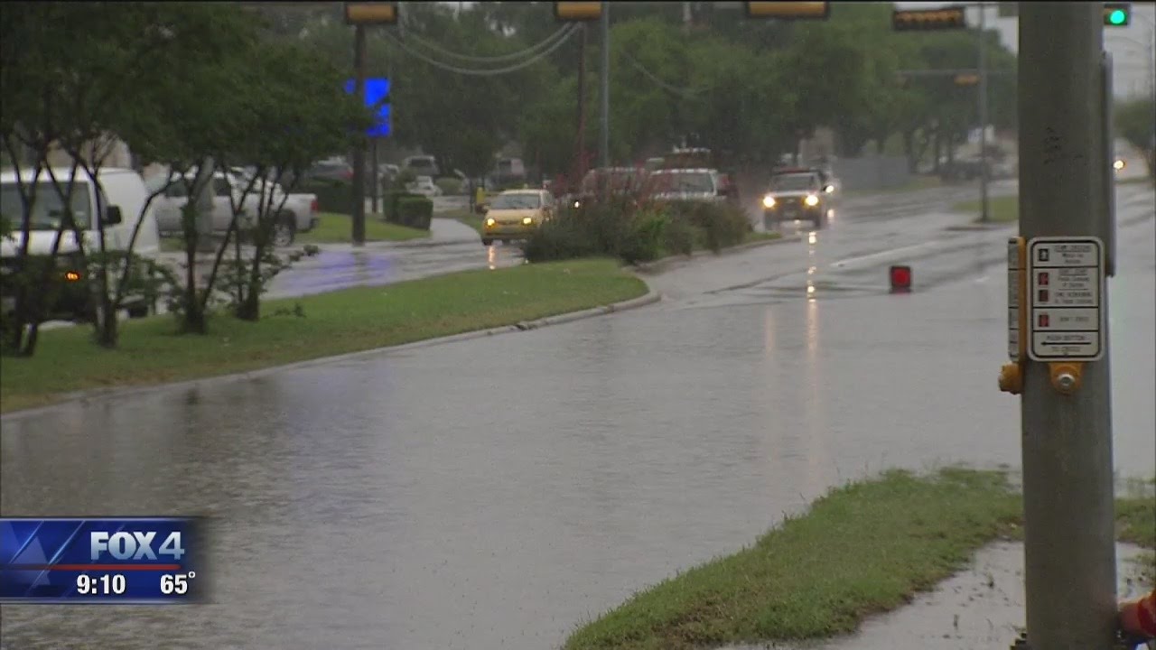 Heavy Rain Floods Large Sections of North Texas